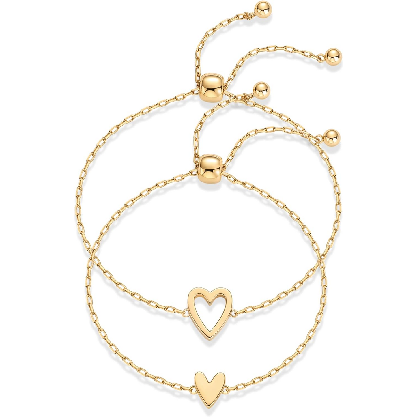 Gedeelde Harten Armbandenset