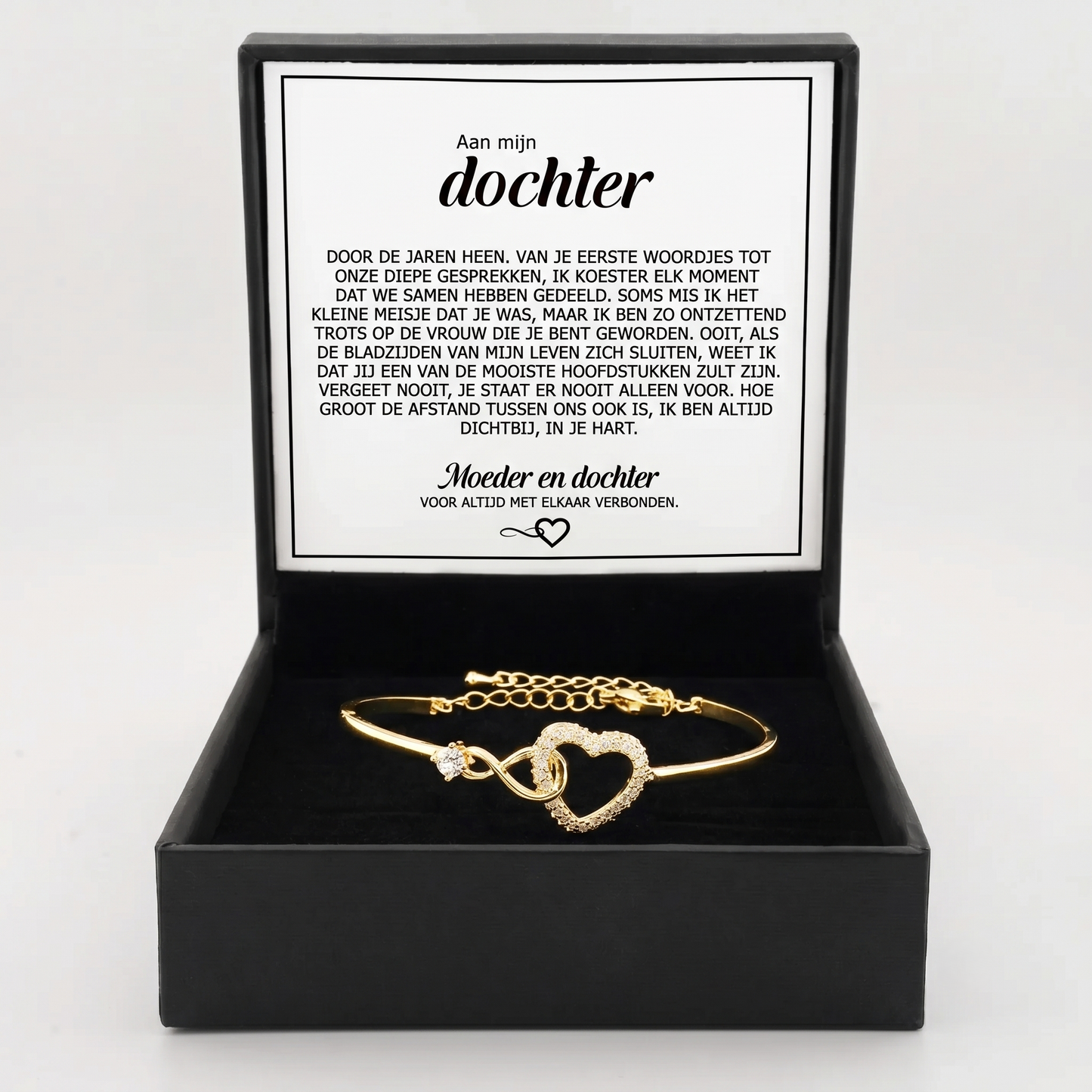 "Aan Mijn Dochter" Voor Altijd Verbonden Armband