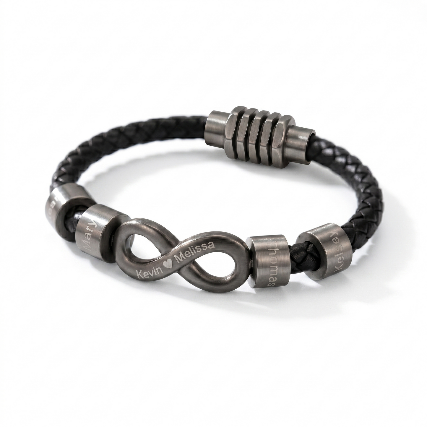 Armband met namen - oneindige band