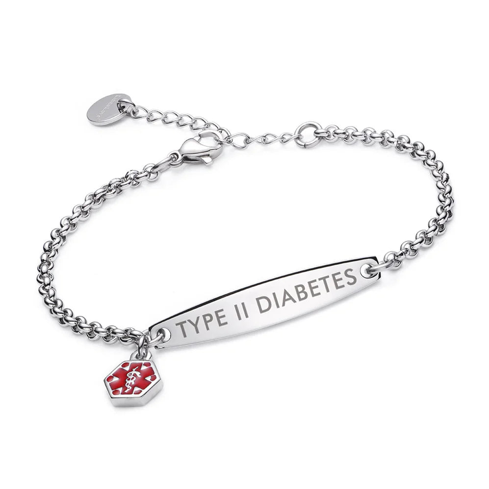 Diabetes Alarmarmband