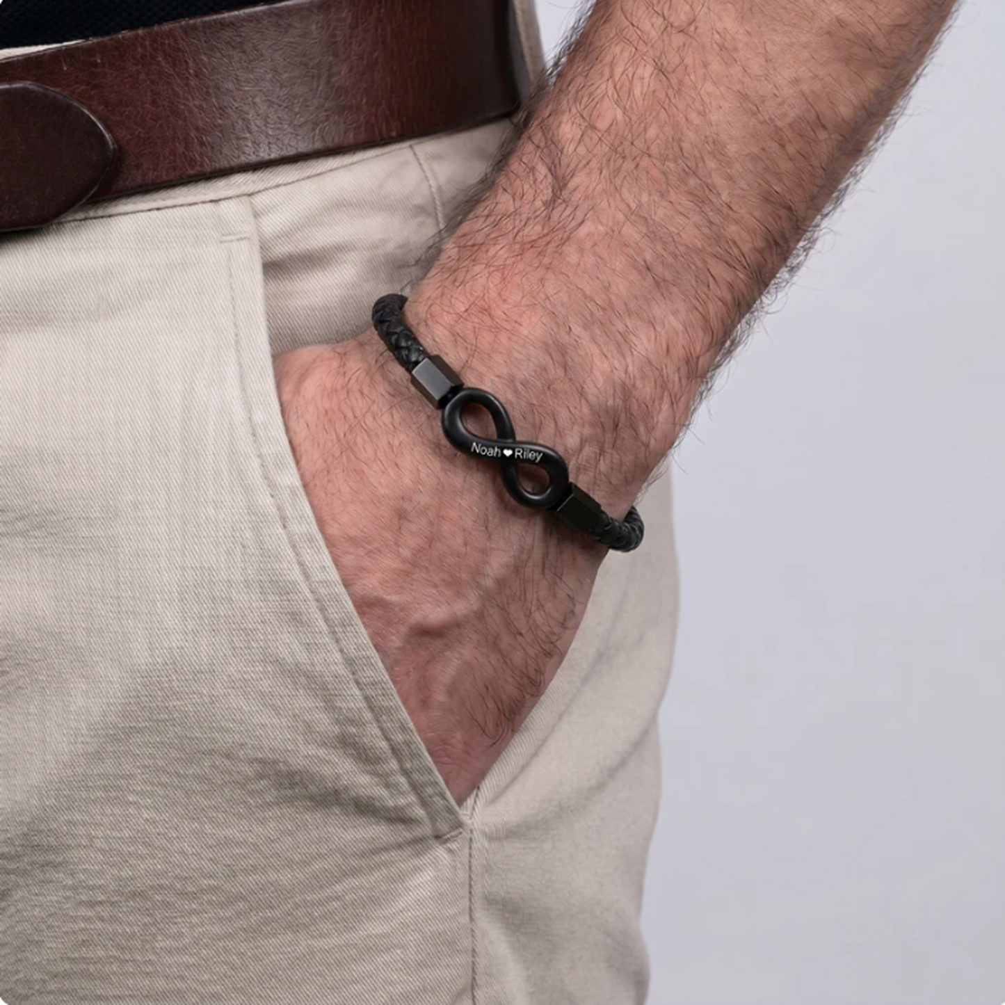 Gepersonaliseerde Armband "Voor Mijn Man"