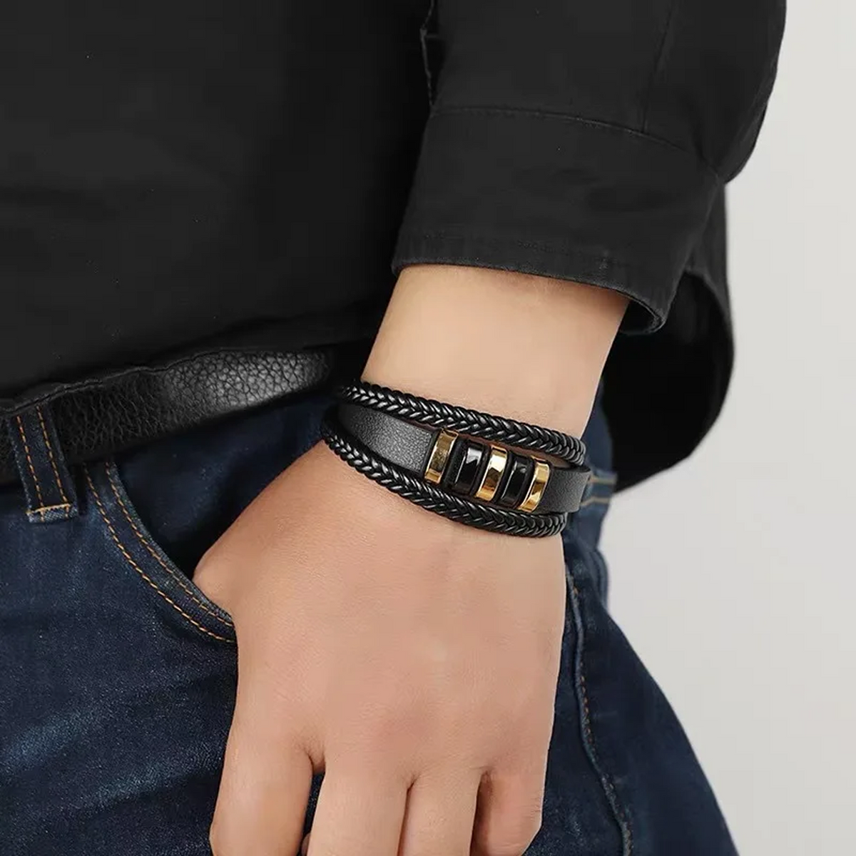 Voor mijn zoon – Armband ‘Je bent nooit alleen’