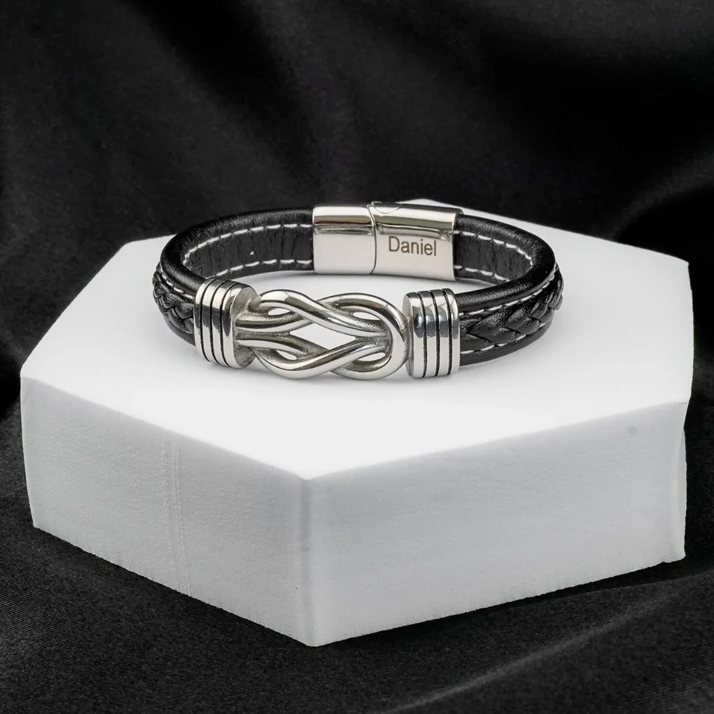 Gegraveerde Armband Voor Mijn Zoon